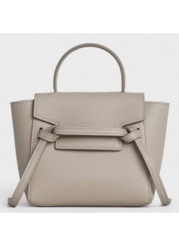 Ce.line Pico Belt Bag In Light Taupe Grained Calfskin High